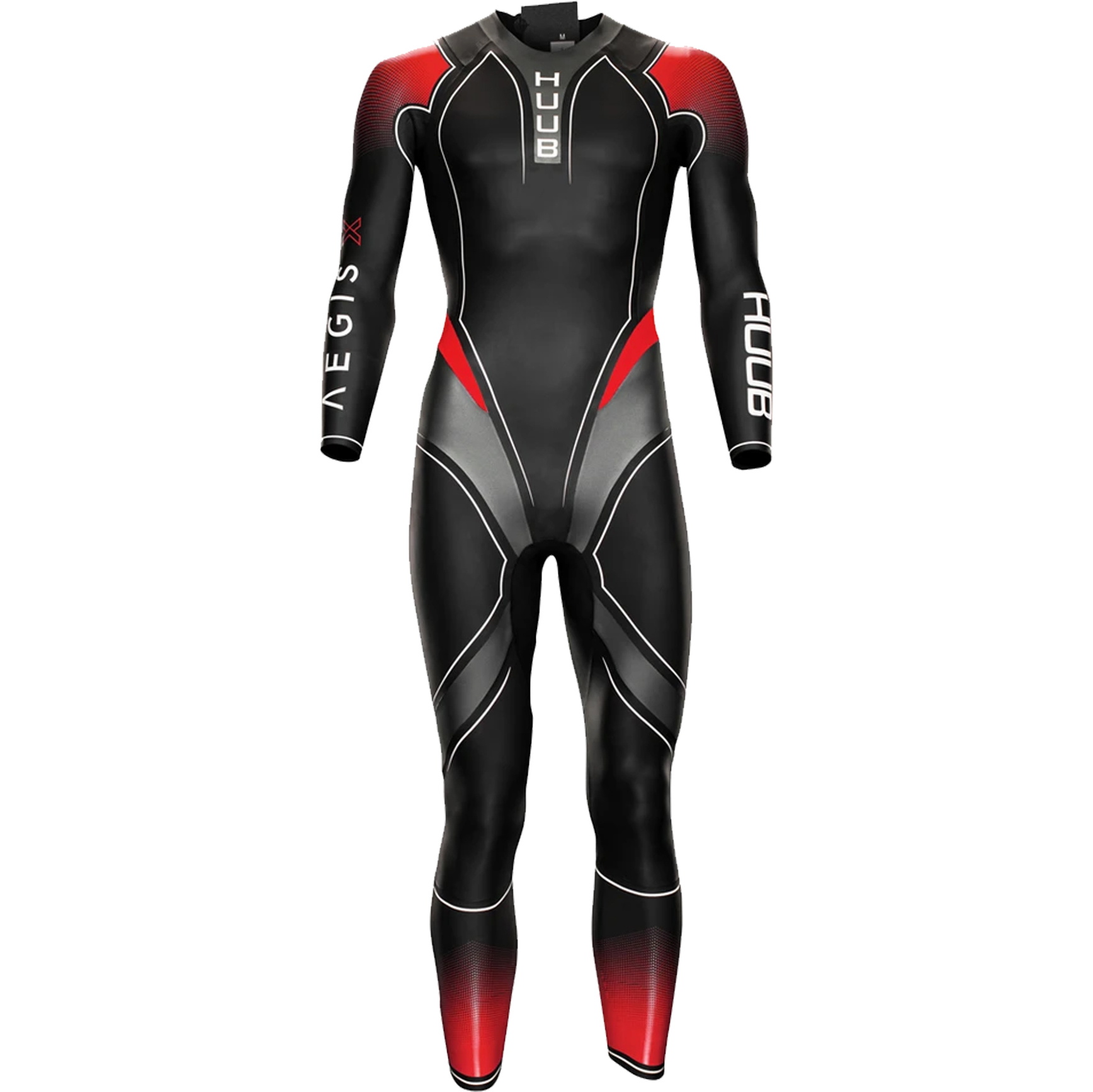 Huub Mens Aegis X Wetsuit AEGX35 - Red